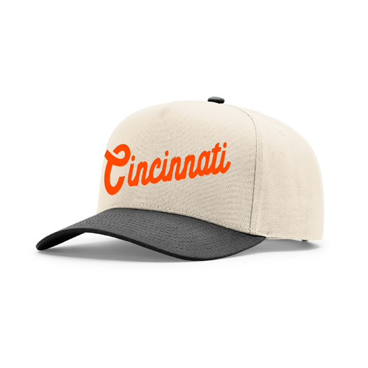 Bengals 5 Panel Heavy Cotton Snapback