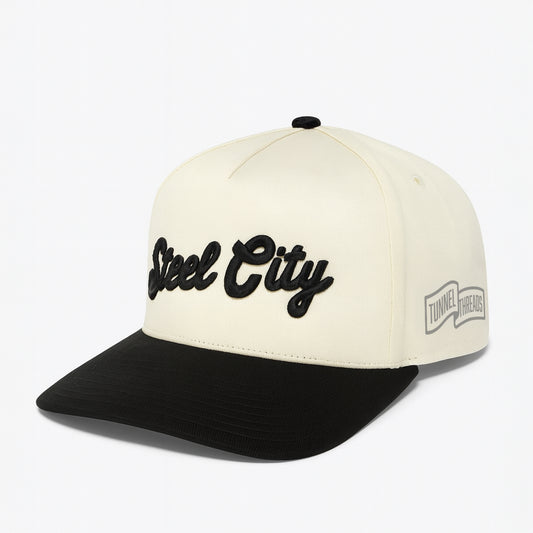 Steel City 5 Panel Heavy Cotton Snapback